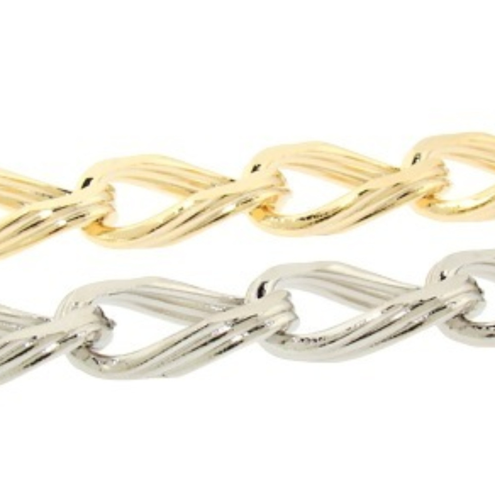Multi Link Chain Necklace - Picture 2 of 4